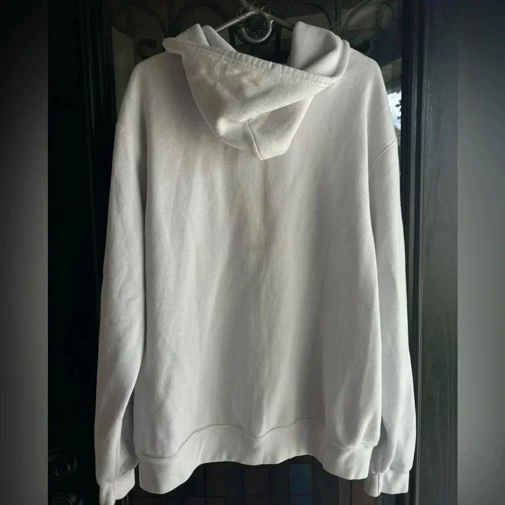 White XL soffe basic zip up - Picture 2 of 5